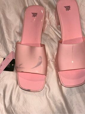 Target Pink Women's Slide Mules